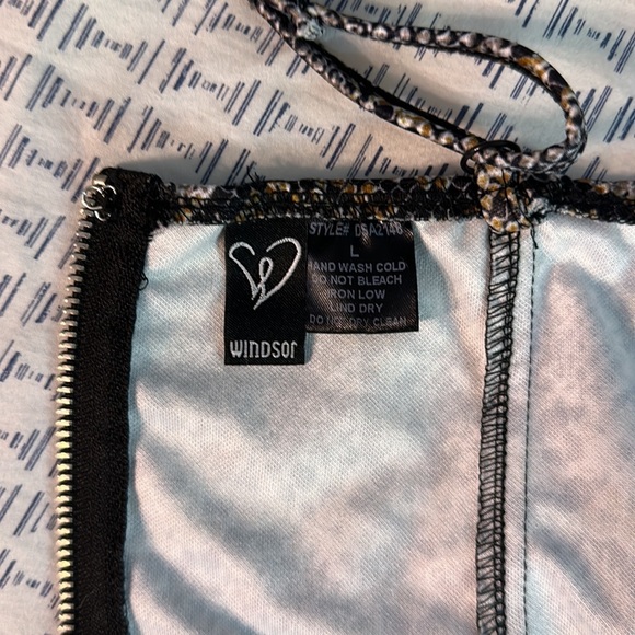 Cropped snake print bustier - Picture 4 of 5